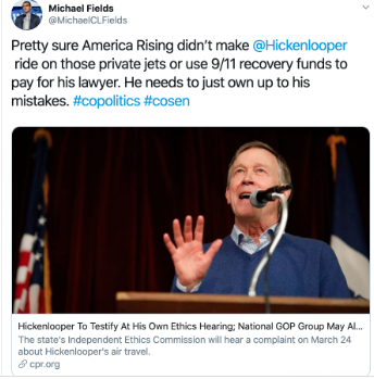 Fields tweet